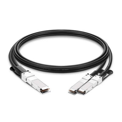 100G QSFP28 til 2x 50g SFP28 Passiv direkte fest kobberkabel (DAC)