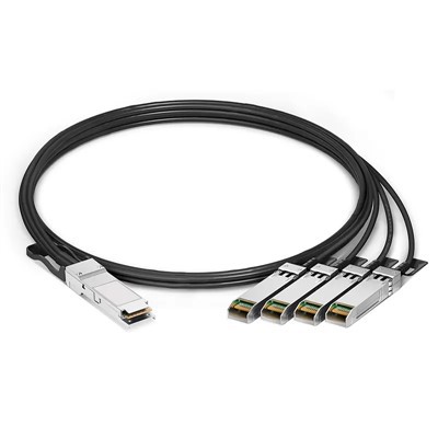 Overlegen kvalitetskompatibel 1 0 0g QSFP28 til 4 x 25G SFP28 Passiv Direct Fest kobberbreak -kabel 0,5m -5 m